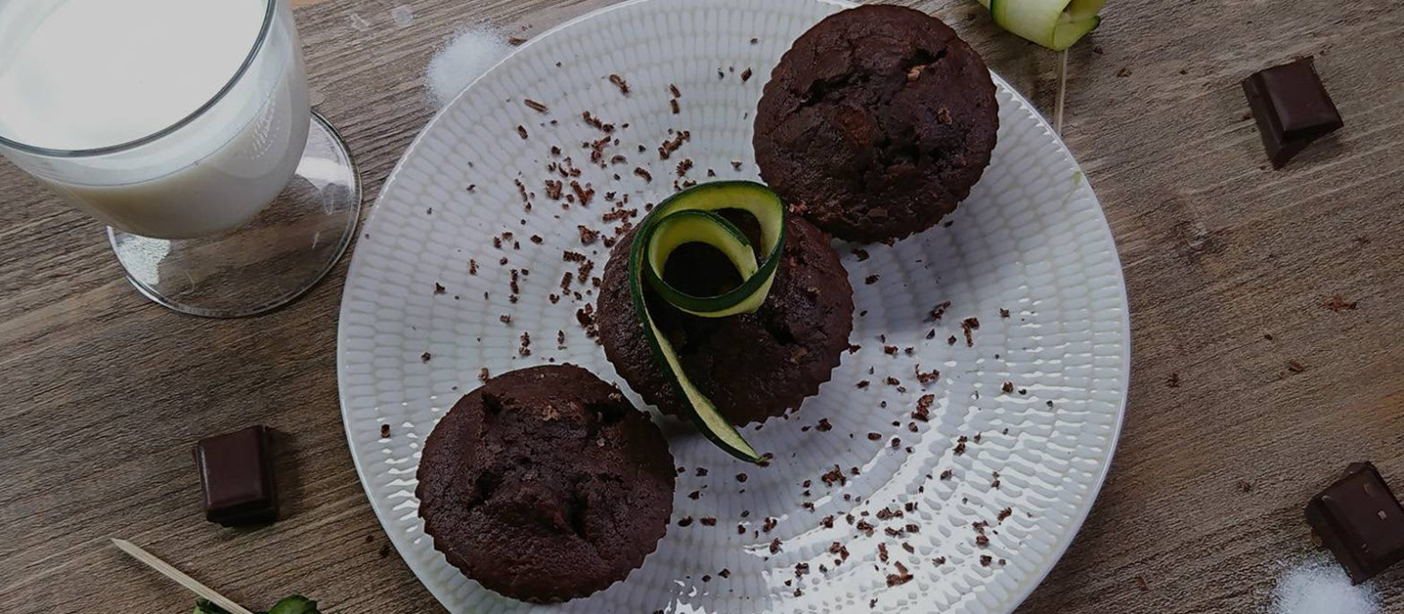 Muffins chocolat / courgette